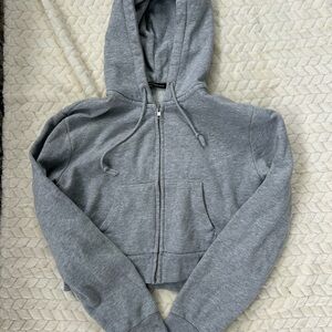 Brandy Melville Light Gray Hoodie